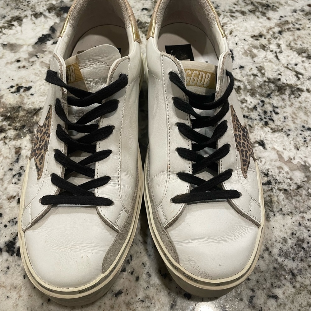 Golden goose high star shoes